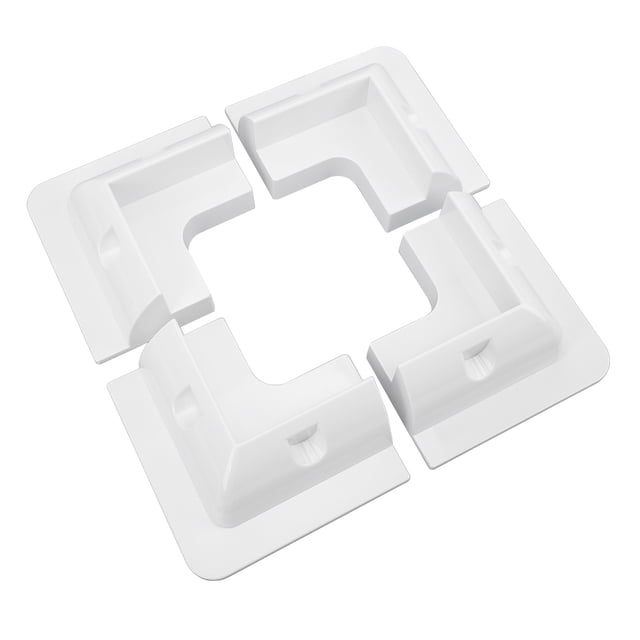 Solar Panel Roof Mount Set, Solar Panel Corner Bracket Non Fading Anti UV Drill Free For Yachts