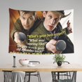 thumbnail image 4 of Doctor Who Tapestry, Anime Wall Poster Art, Wall Tapestry For Bedroom Living Room Dorm Room, Wall Hanging For Festival Party Events Background Photography Backdrop, 60x40 Inch, 4 of 9