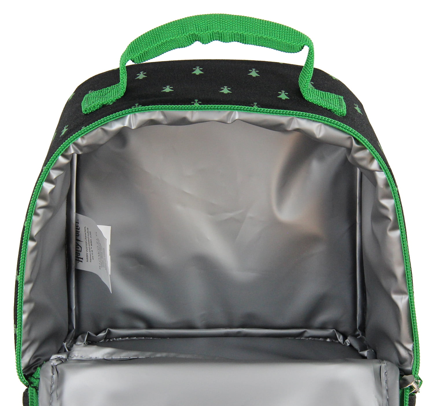 Harry Potter Slytherin Crest Dual Compartment Lunch Bag Tote 10"