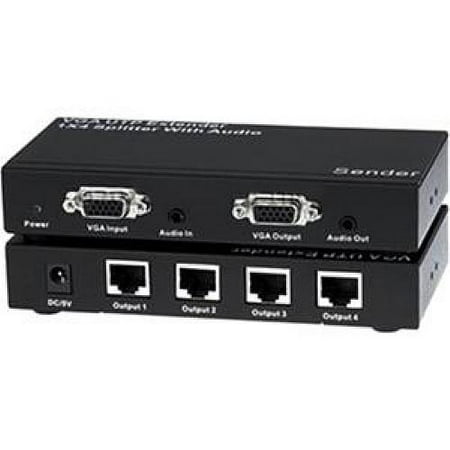 Comprehensive Cable Comprehensive 1X4 VGA Extender Up To 300M Over Cat5e