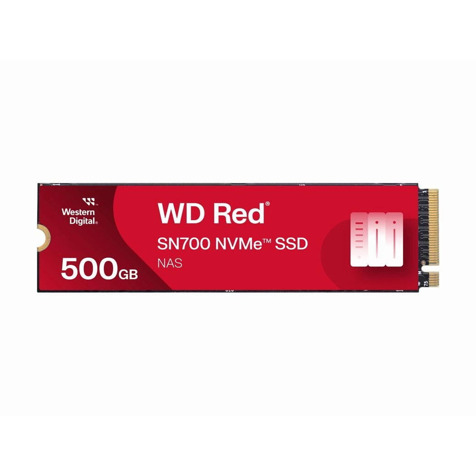 Western Digital 500GB WD Red SN700 NVMe SSD, Internal Solid State Drive for NAS Devices - WDS500G1R0C-68BDK0