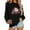 Black#2, variant on ShiShine Womens Christmas Sweatshirt Long Sleeve Crew Neck Christmas Sweatshirt Warm Thermal Cute Tops Xmas Fall Sweaters