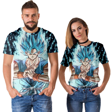 

Fnyko T Shirt for Women Men Dragon Ball Print Casual Shortsleeve O-Neck Casual T Shirt Gift for Boys Girls Women Men
