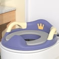 thumbnail image 1 of ASITO DE ARRRENAMIENTO PARA ORINAL PARA BEBÉS Para Niños Y Niñas, Asiento De Inodoro Con Asas De Cojín Suave, Protector Contra Salpicaduras, Asiento Antideslizante Para, 1 of 7