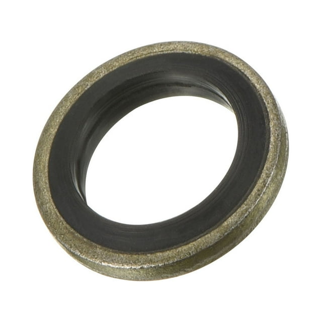 Unique Bargains M10 Rondelles d'Étanchéité en Acier au Carbone Nitrile Caoutchouc 15.5x10x2mm, Lot de 5