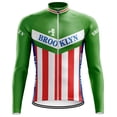 thumbnail image 4 of Jersey de ciclismo retro de manga larga para hombre, de varios estilos, de polar de invierno, para montar en bicicleta, París, Roubaix, Brooklyn, Ford, Faema, Molteni, 4 of 5