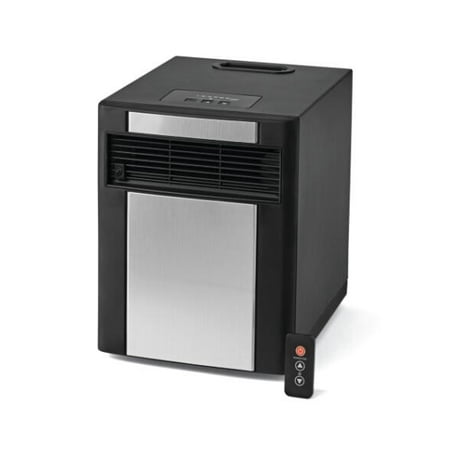 Comfort Infrared Natural Gas Heater - Mainstays Infrared Electric Cabinet Heater, Black/Grey, DF1515