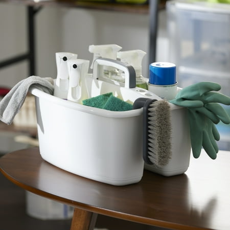 Gracious Living - Large Home Divided Storage Tote Caddy