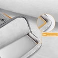 thumbnail image 3 of Funda para portátil MOSISO de 13 pulgadas, gris, 4 bolsillos con cierre y asa, 3 of 9