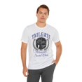 thumbnail image 4 of Royal Blue Cute Varsity Style Tailgate Gameday Football Unisex Shirt, 4 of 10