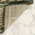 thumbnail image 3 of nuLOOM Abbey Tribal Striped Indoor/Outdoor Area Rug, 6' 7" x 9', Abbey Green, 3 of 6