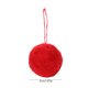 thumbnail image 3 of Bolas navideñas de lana fina de poliéster, adornos navideños, adornos navideños, adornos colgantes para fiestas navideñas, suministros navideños, bolas navideñas de 5 cm, pequeñas piezas colgantes, de, 3 of 6