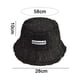 thumbnail image 2 of Gorro cloche cálido para mujer, gorro de pescador liso para invierno, 2 of 5