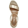 thumbnail image 3 of Style & Co. Womens Paycee  Embossed Faux Leather Dress Sandals, 3 of 3