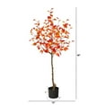 thumbnail image 4 of 4 Fall Birch Artificial Autumn Tree, 4 of 4