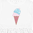 thumbnail image 4 of Inktastic Valentine's Day Ice Cream Cone Girls Toddler Dress, 4 of 5