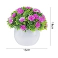 thumbnail image 6 of Fake Potted Plant Realistic Durable Artificial Bonsai Ornament for Home Office Patio Desktop Decoration, 6 of 7