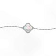 thumbnail image 1 of Lucky Charm Bracelet with Mother of Pearl and Chain Design 7-8.5 Inches, 1 of 4