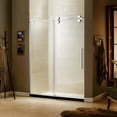 thumbnail image 3 of Dreamwerks 60 in. x 79 in. 10mm. Frosted Glass Sliding Shower Door in Bright Chrome, 3 of 6