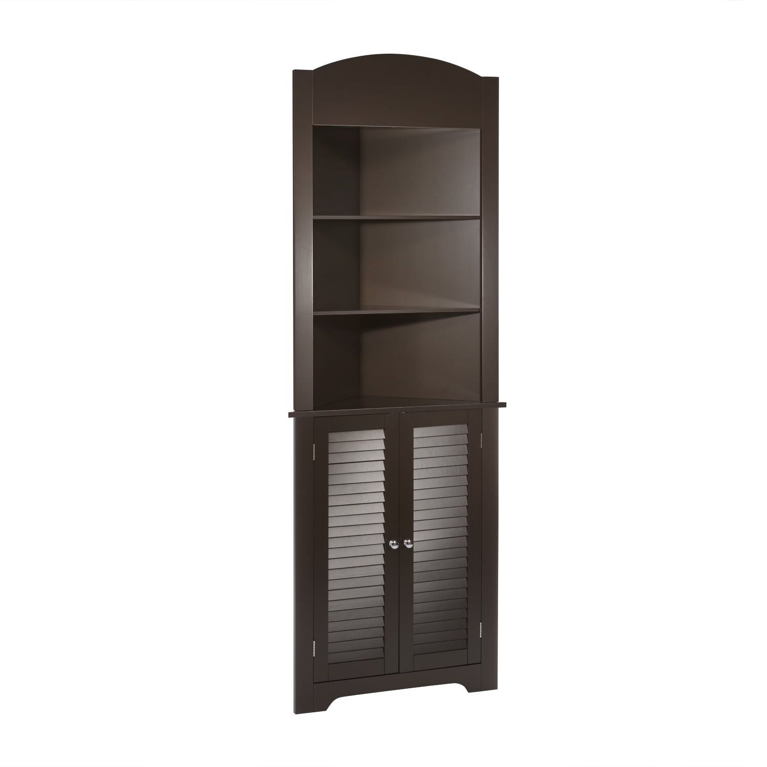 Riverridge Home Ellsworth Collection Tall Corner Cabinet Riverridge Home Ellsworth Collection Tall Corner Cabinet Espresso Com