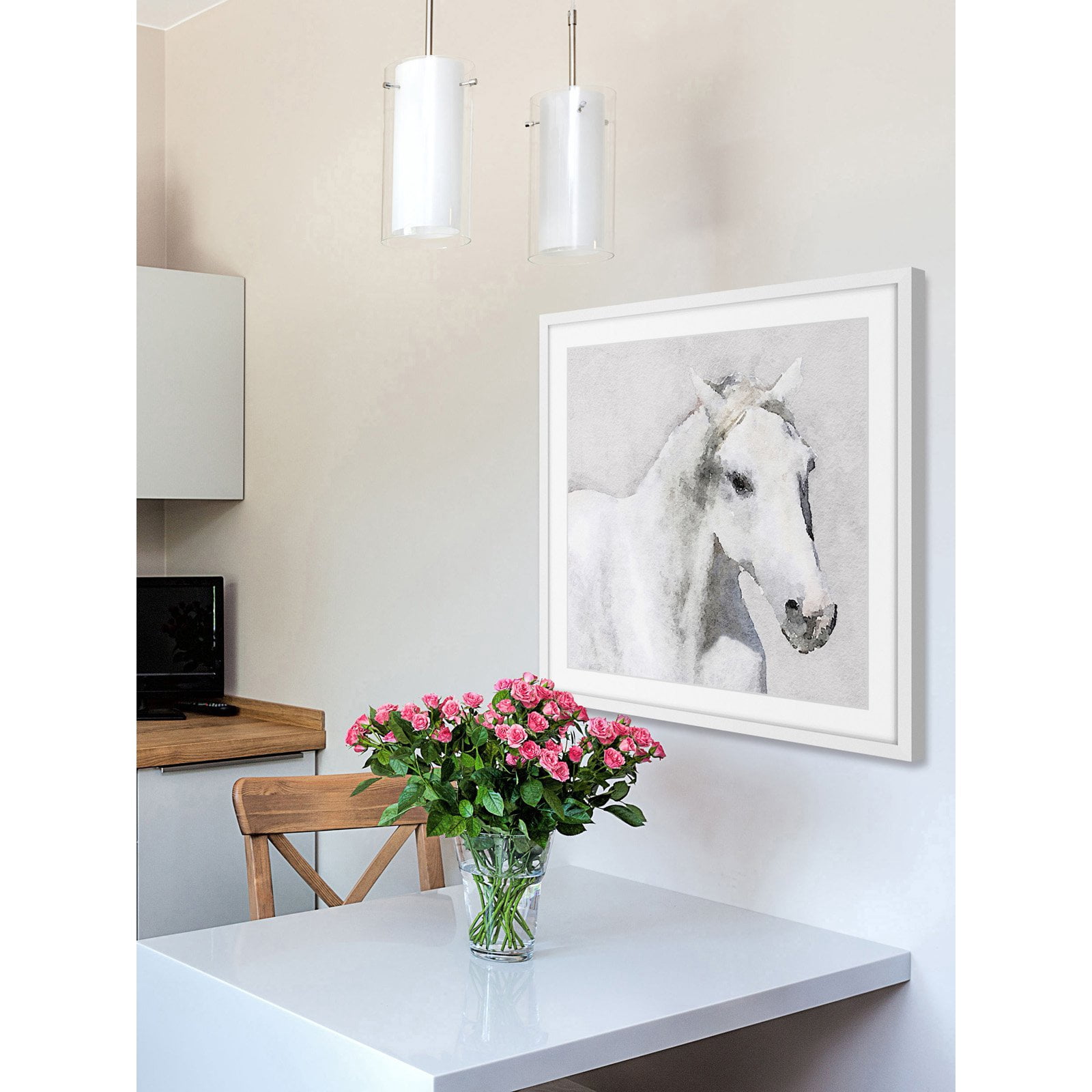 "Pure Blood" Framed Painting Print