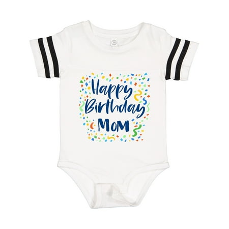 

Inktastic Happy Birthday Mom Gift Baby Boy or Baby Girl Bodysuit