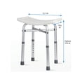 thumbnail image 4 of Qinaqin de Altura Ajustable Shower Bench/Chair para Bathroom Bathtub Slip Resistant 350 Lb Capacity, 4 of 6