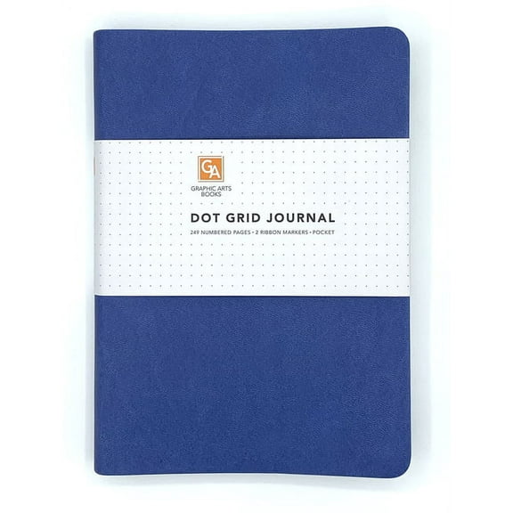 Dot Grid Journals Dot Grid Journal - Sapphire, (Hardcover)