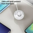 thumbnail image 5 of Earbuds Wireless, Hwkond New Bluetooth 5.4 Wireless Earphones For In Ear Call Noise Reduction Ultra Long Battery Life Heavy Bass Surround Sound Effect Mini Bluetooth Earphones, White, Up to 60% Off, 5 of 8