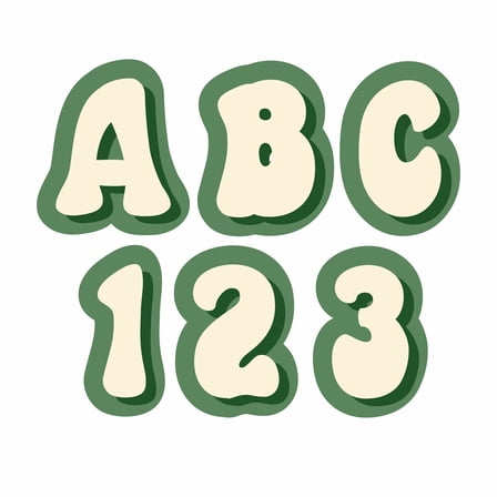 Eureka S'Cool Era Deco Letters Deco Letters, 181 Characters