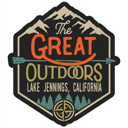 

Lake Jennings California The Great Outdoors Design 4-Inch Magnet