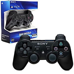 melodrama trug Anstændig Restored PS3 Controller Dual Shock 3 Playstation 3 controller ? Black Sony  (Used) - Walmart.com