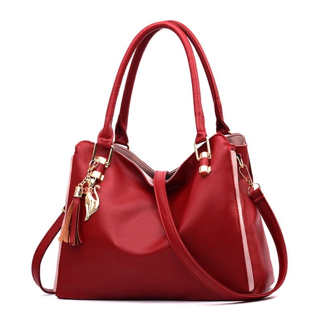 Bolso de mano para mujer, bolsos de mujer, bolso bandolera de piel sintética a la moda