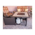 thumbnail image 4 of Modern Square Fire Pit - Outdoor Patio Heater, Propane Fire Table, Stylish Garden Fireplace for Entertaining, 4 of 4