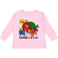 thumbnail image 3 of Inktastic Three-i-e-i-o Boys or Girls Long Sleeve Toddler T-Shirt, 3 of 5