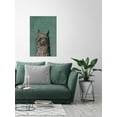 thumbnail image 6 of Shaggy Llama III Painting Print on Wrapped Canvas, 6 of 7