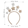 thumbnail image 2 of OULII Bandeau Étoile de Noël Pailleté pour Adultes, 2 of 6