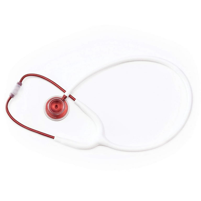 MDF Acoustica Lightweight Dual Head Stethoscope- White and Rose Gold  (MDF747XPRG29) : : Industrial & Scientific
