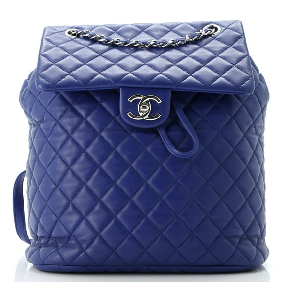 Pre-Owned Urban Spirit Backpack Quilted Lambskin Large By Rebag