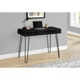 thumbnail image 3 of Monarch Specialties Computer Desk, Home Office, Laptop, Left, Right Set-up, Storage Drawers, 40"l, Work, Metal, Laminate, Black, Contemporary, Modern, 3 of 4