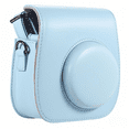 thumbnail image 3 of Andoer Retro PU Leather Camera Case for Fujifilm Instax Mini 8/8s/8+/9 - Blue Single Shoulder Bag with Shockproof Padding, Magnetic & Snap Closure, Adjustable Strap - Durable, Fashionable Protection, 3 of 6