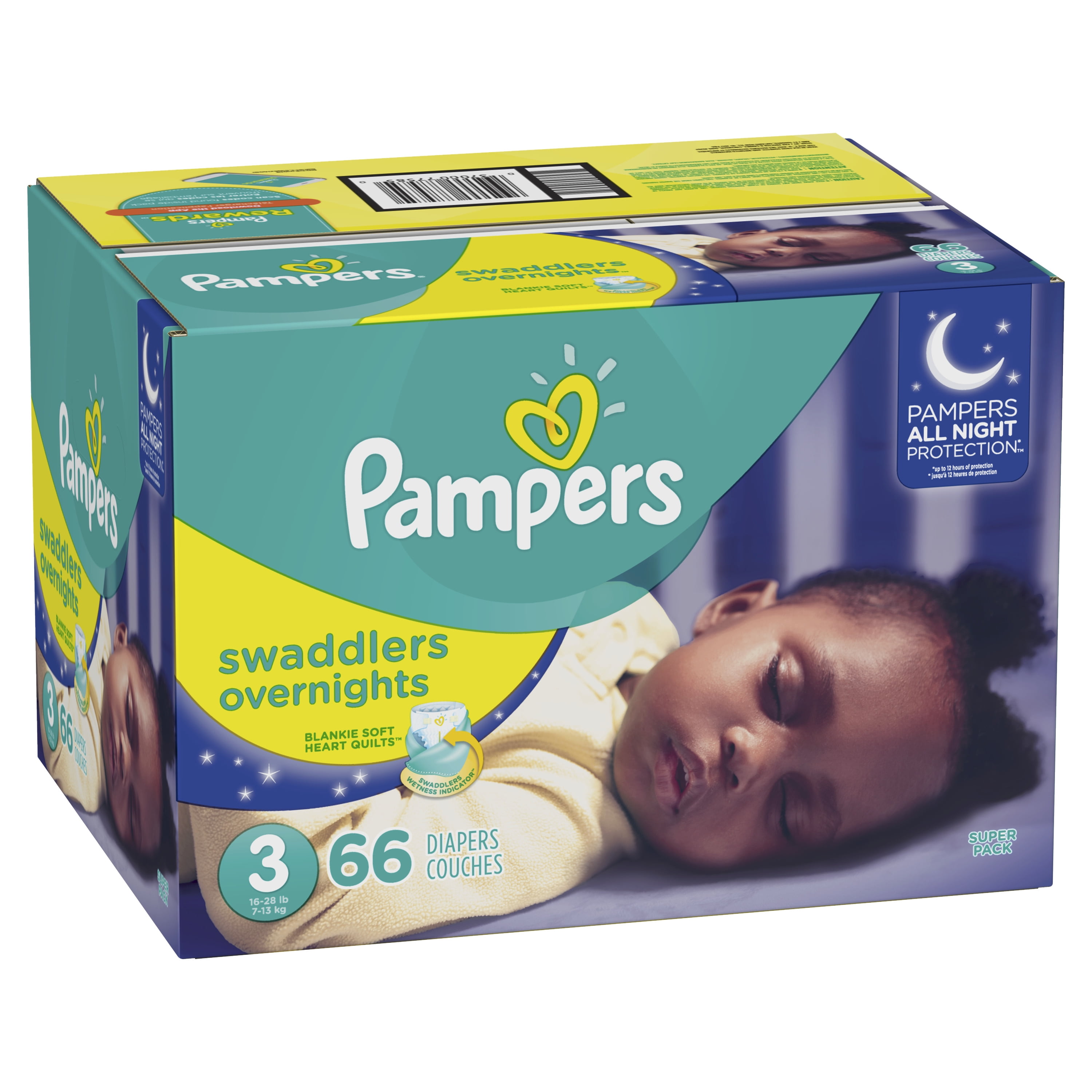 pampers all night