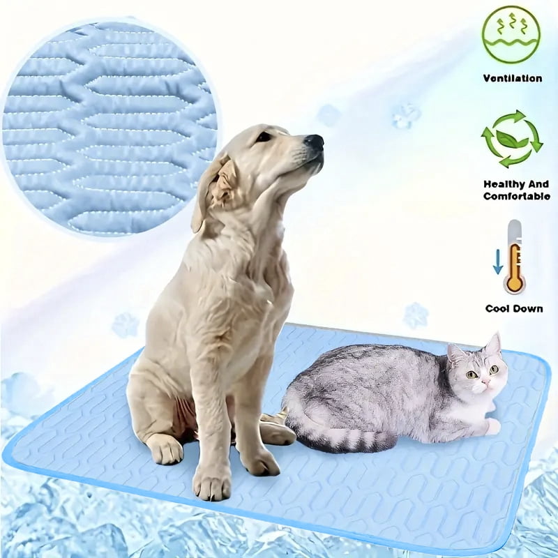 Dog Cooling Floor Mat Summer Pet Cold Bed Extra Large For Big Dogs Pet Accessories Cat Durable Blanket Sofa Cat Ice Pad Blankets