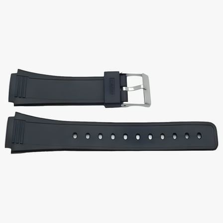 Casio Style Replacement 18mm Black Watch Band