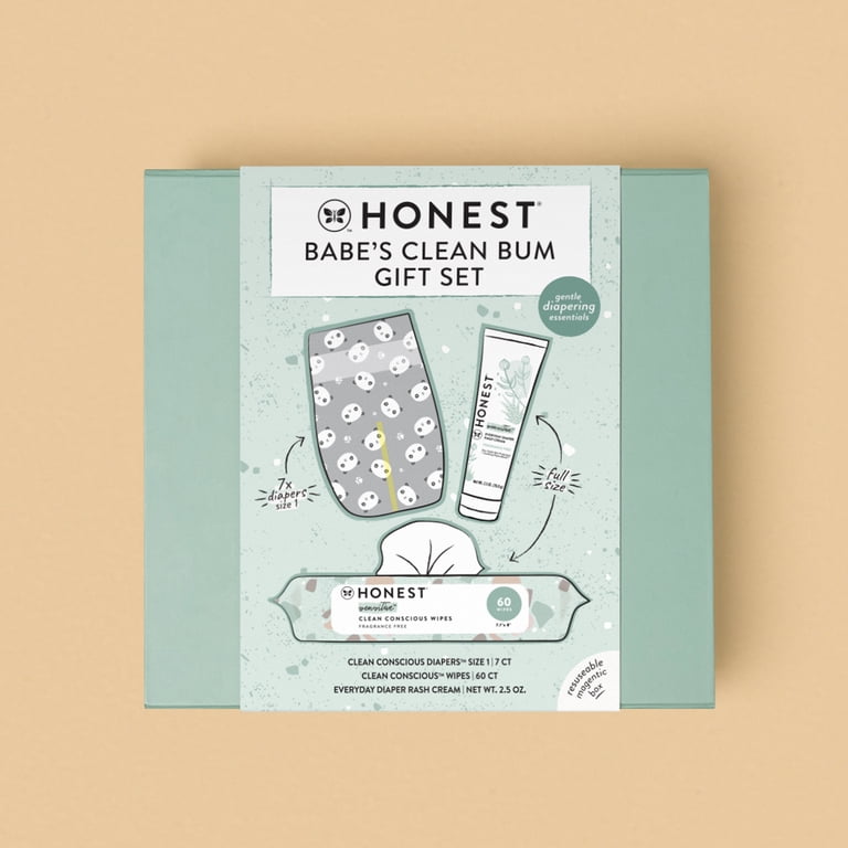 Honest Company Babes Clean Bum Infant Gift Set photo 2
