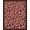 Pink, Pattern 7, variant on ODIKA Print Spotted Boho Border Zebra Decoration Pink Leopard Cheetah Playful for Home Office, Gaming Room, Under Desk, Non-Slip Chair-Friendly