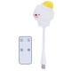 thumbnail image 2 of Lindo USB LED lámpara de noche Control remoto sincronización luz nocturna para bebé durmiendo guardería, 2 of 14