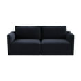 thumbnail image 3 of Tov Furniture Willow Navy Modular Loveseat, 3 of 7