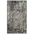 thumbnail image 3 of SAFAVIEH Accent Rug 4x6 - Evoke Collection - Traditional Design, Black & Grey, Non-Shedding & Easy Cleaning, Ideal for Living Room, Bedroom, Dining Space, Entryway, Bathroom, Bedside, 3 of 13