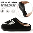 thumbnail image 3 of BERANMEY Halloween Slippers for Women Perfect Soft Plush Comfy Warm Slip-On Cute Womens Slippers Indoor Fluffy House Slippers for Women and Men Non-slip Fuzzy Flat Slides, 3 of 8